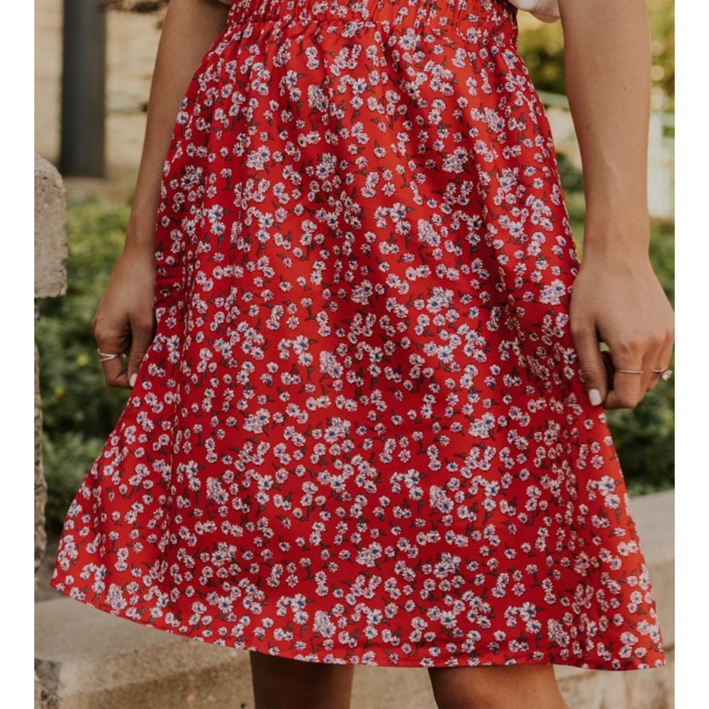 Villa Floral Skirt